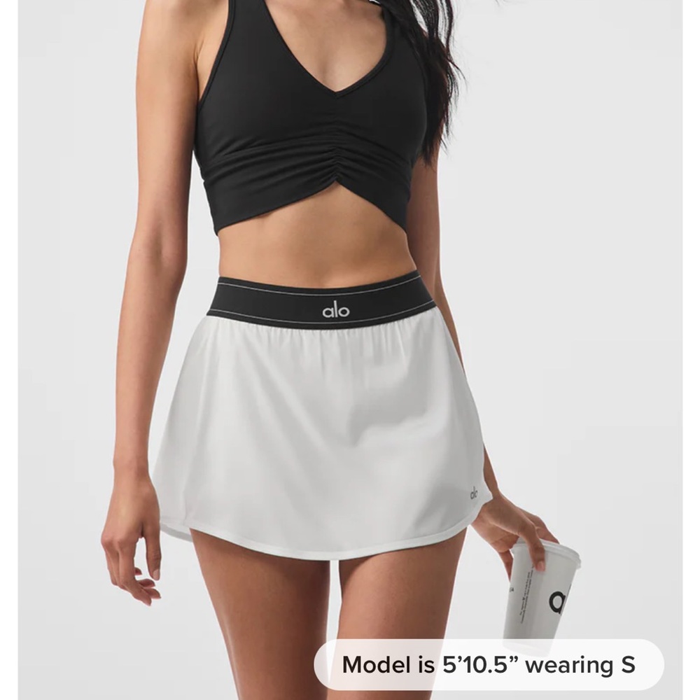 ALO Match Point Tennis Skirt